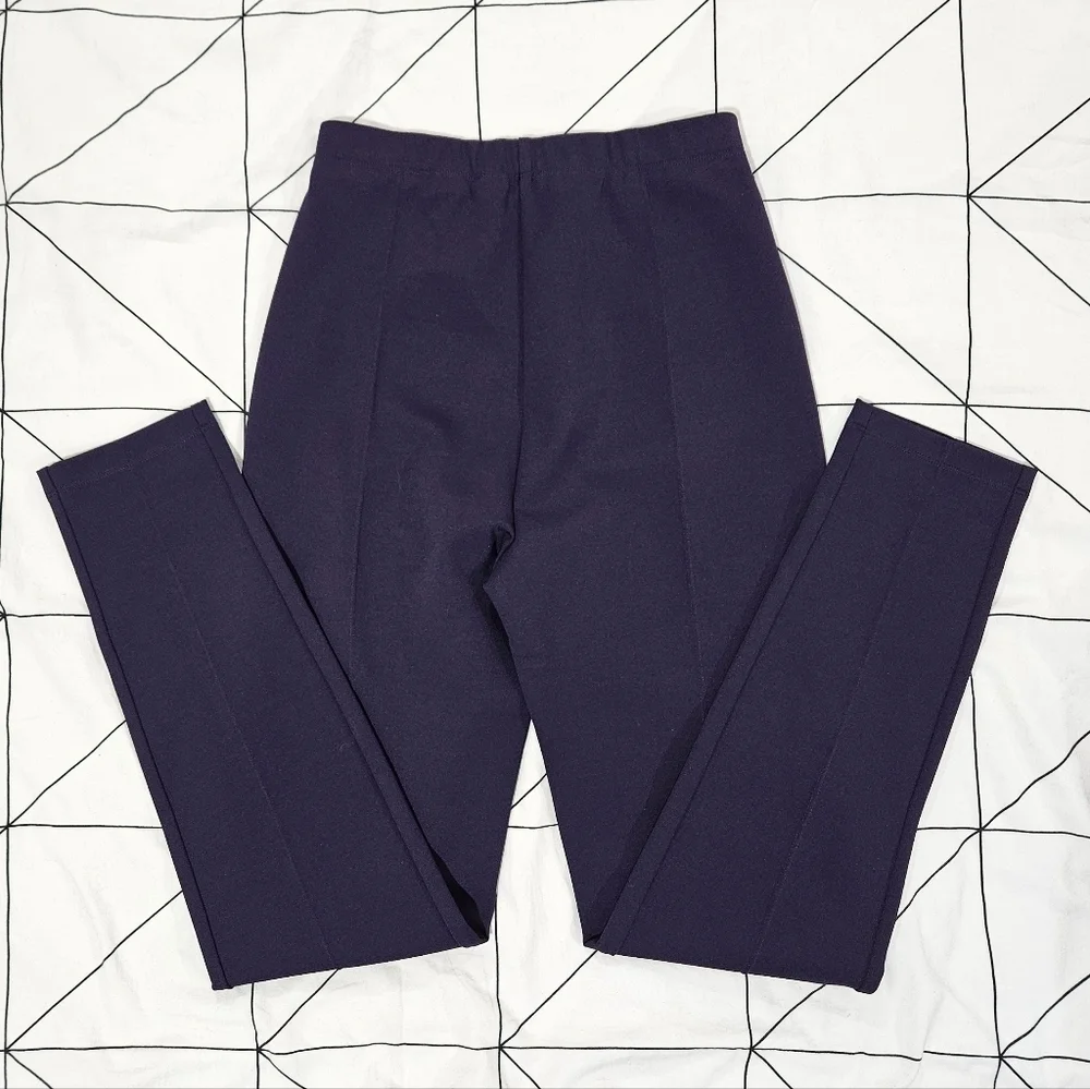 Aritzia Babaton 1-01 Skinny Legging-Style Pant Dark Purple Size Small - Picture 3 of 7